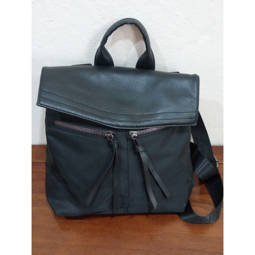 Botkier New York Black Trigger Mini Backpack